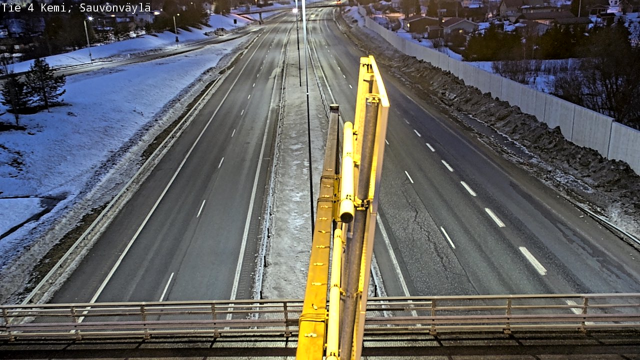 Kelikamerat Kuva Tie 4 Kemi, Sauvonväylä, Kemi, Lappi