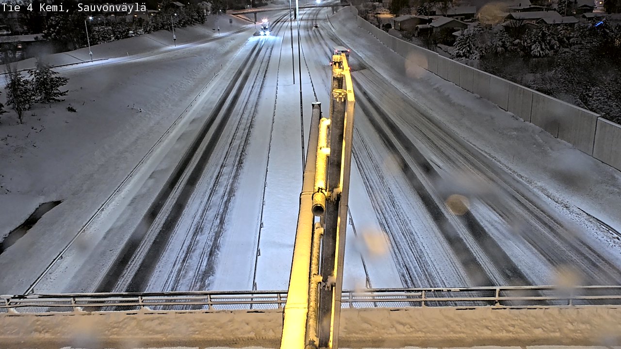 Kelikamerat Kuva Tie 4 Kemi, Sauvonväylä, Kemi, Lappi