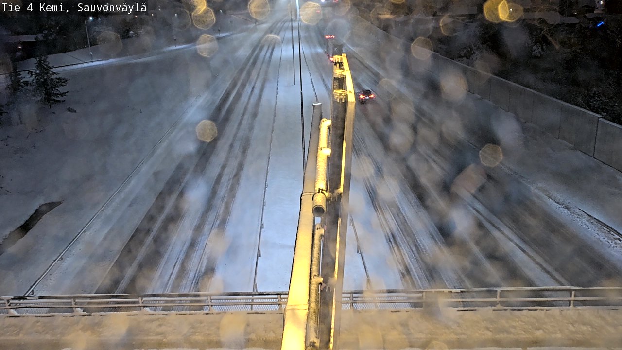 Kelikamerat Kuva Tie 4 Kemi, Sauvonväylä, Kemi, Lappi