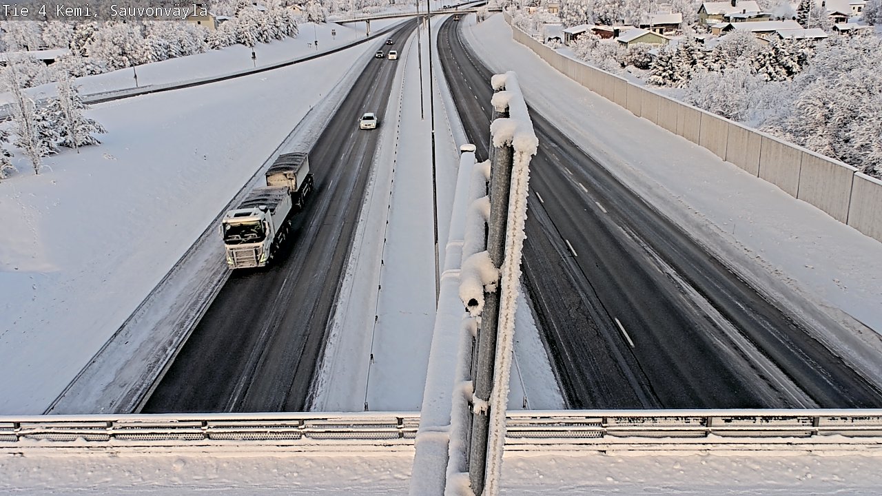 Weather Camera Image Road 4 Kemi, Sauvonväylä, Kemi, Lappi