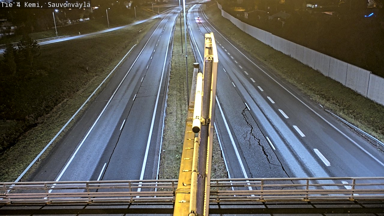 Kelikamerat Kuva Tie 4 Kemi, Sauvonväylä, Kemi, Lappi