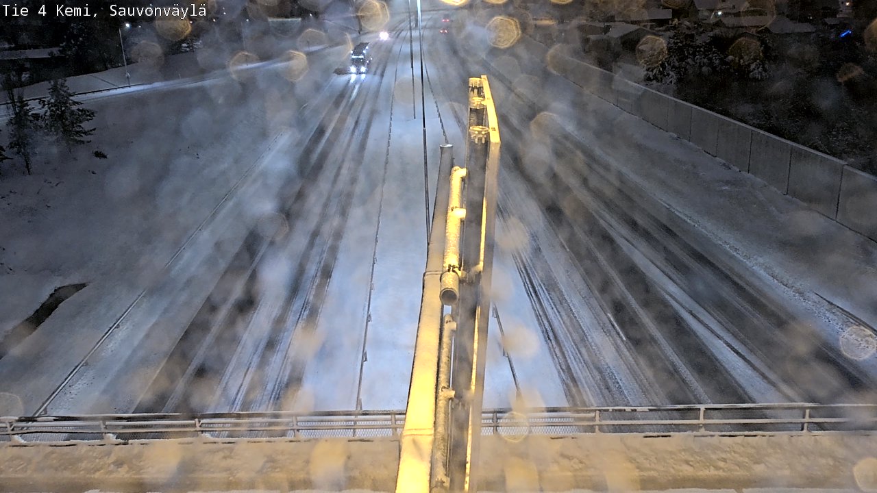 Kelikamerat Kuva Tie 4 Kemi, Sauvonväylä, Kemi, Lappi