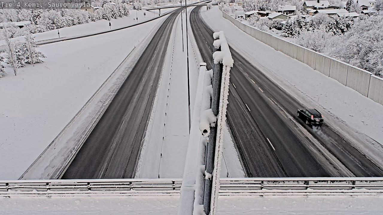 Kelikamerat Kuva Tie 4 Kemi, Sauvonväylä, Kemi, Lappi