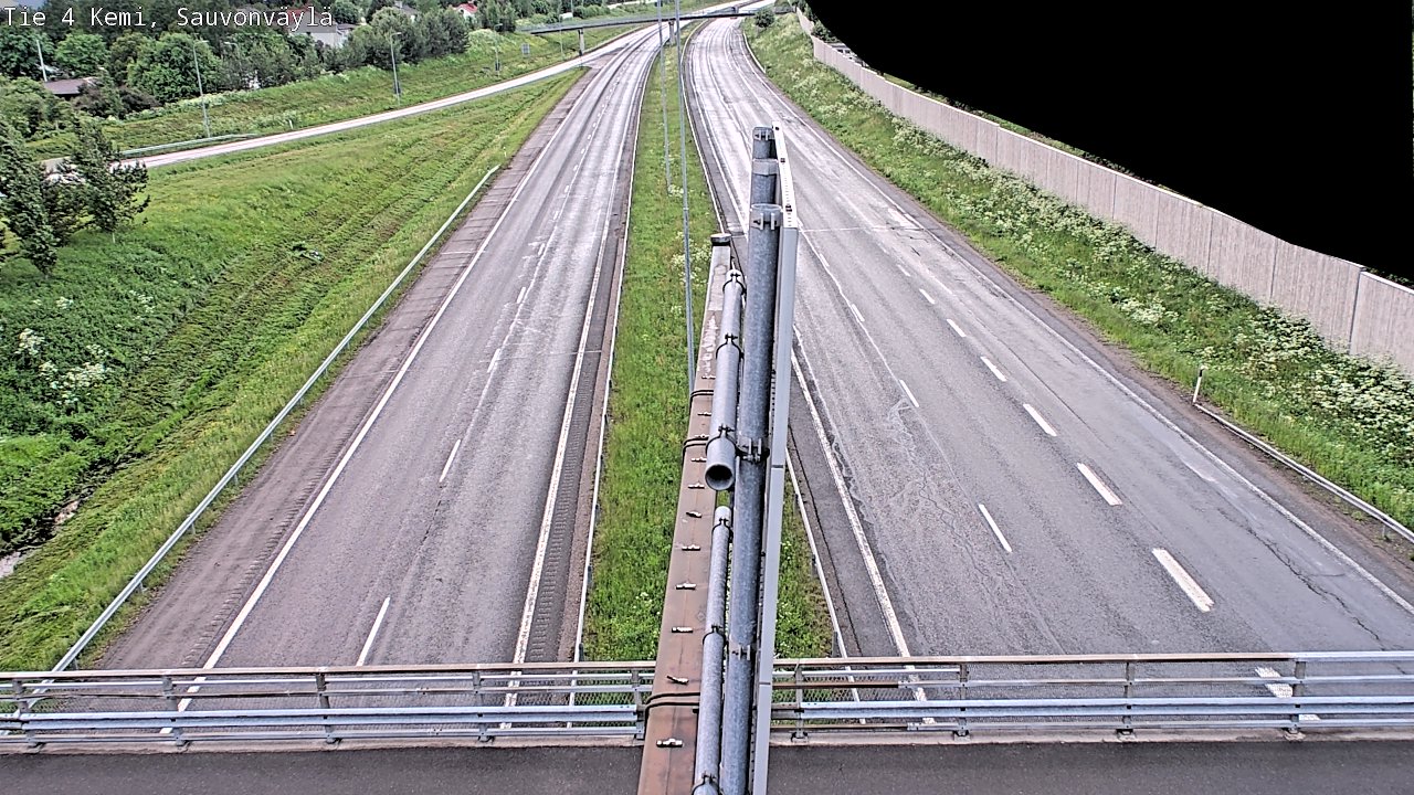 Kelikamerat Kuva Tie 4 Kemi, Sauvonväylä, Kemi, Lappi