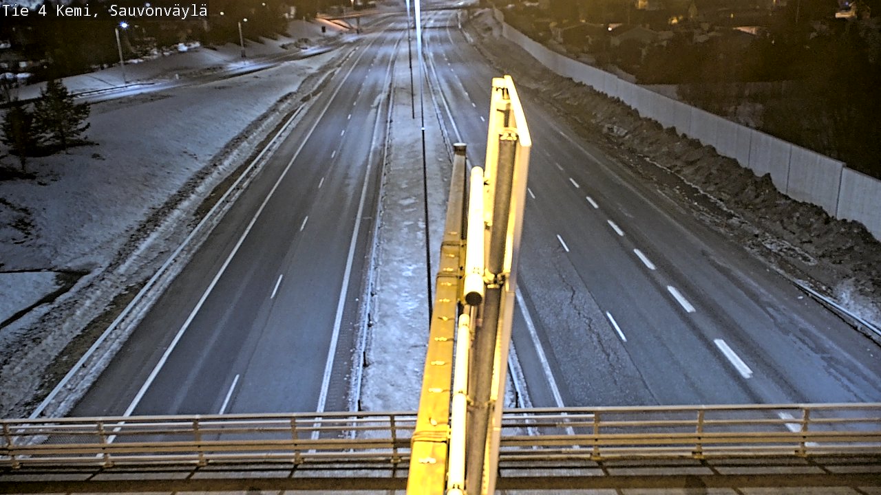 Kelikamerat Kuva Tie 4 Kemi, Sauvonväylä, Kemi, Lappi