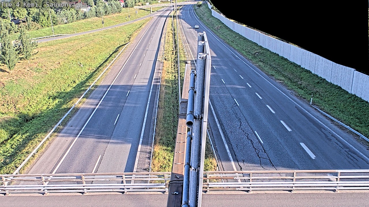 Kelikamerat Kuva Tie 4 Kemi, Sauvonväylä, Kemi, Lappi