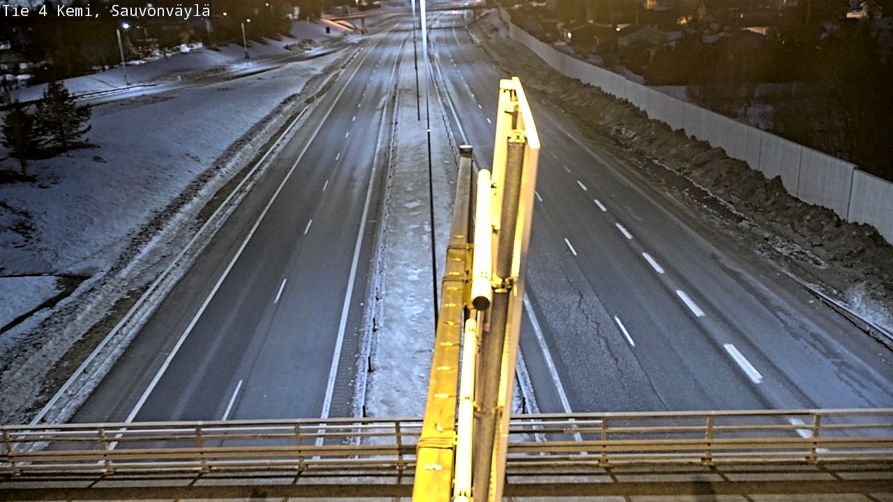 Kelikamerat Kuva Tie 4 Kemi, Sauvonväylä, Kemi, Lappi