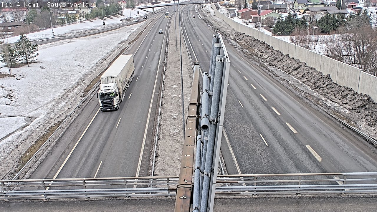 Weather Camera Image Road 4 Kemi, Sauvonväylä, Kemi, Lappi