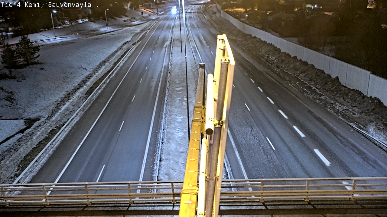 Kelikamerat Kuva Tie 4 Kemi, Sauvonväylä, Kemi, Lappi