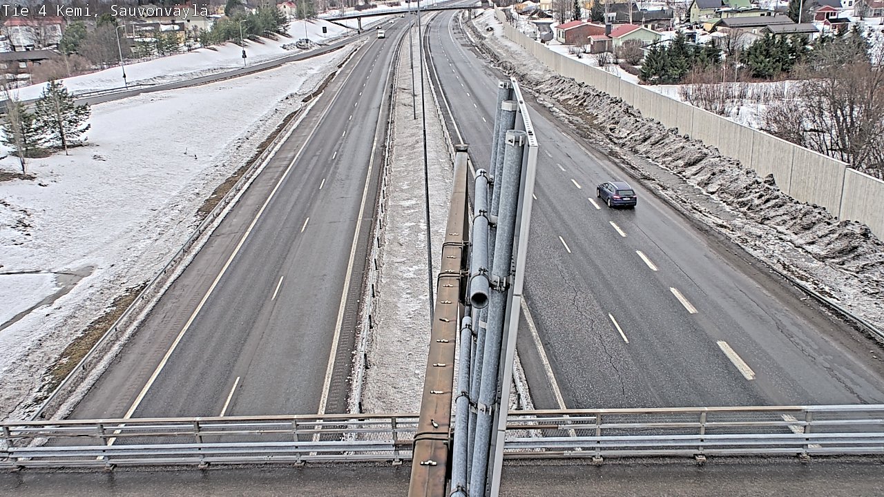 Kelikamerat Kuva Tie 4 Kemi, Sauvonväylä, Kemi, Lappi