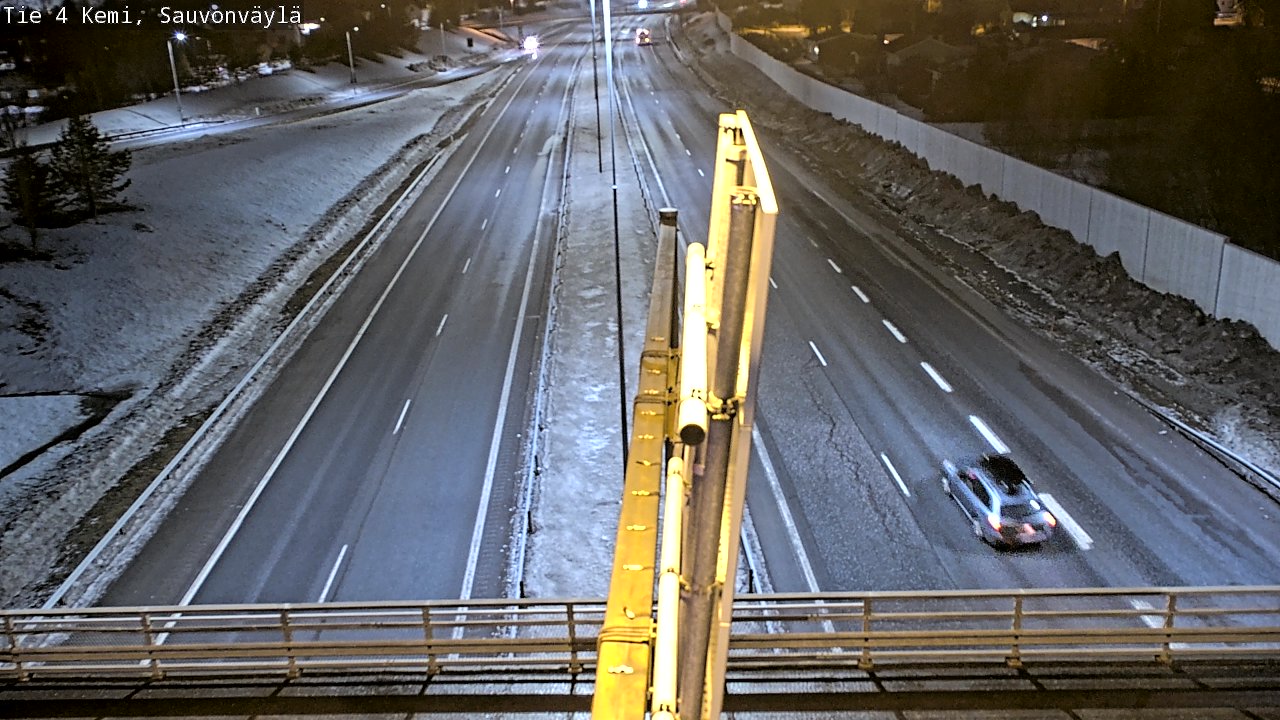 Kelikamerat Kuva Tie 4 Kemi, Sauvonväylä, Kemi, Lappi