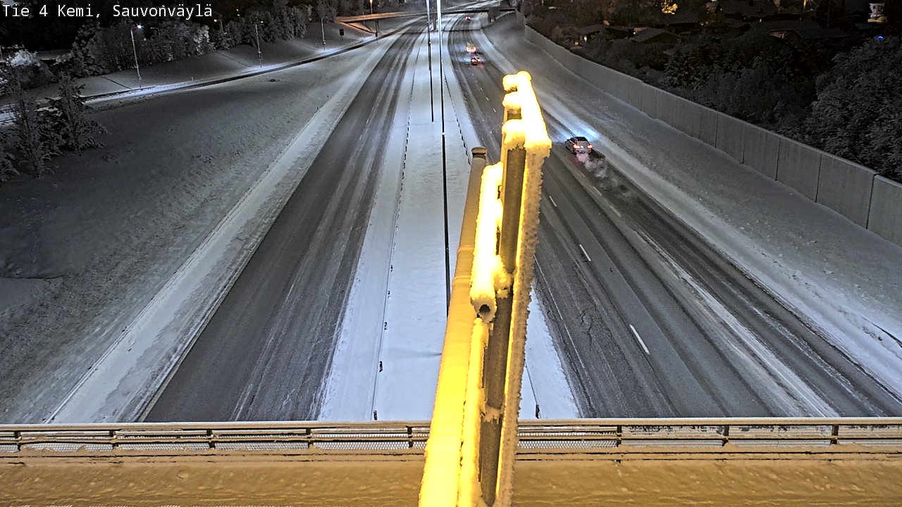 Kelikamerat Kuva Tie 4 Kemi, Sauvonväylä, Kemi, Lappi