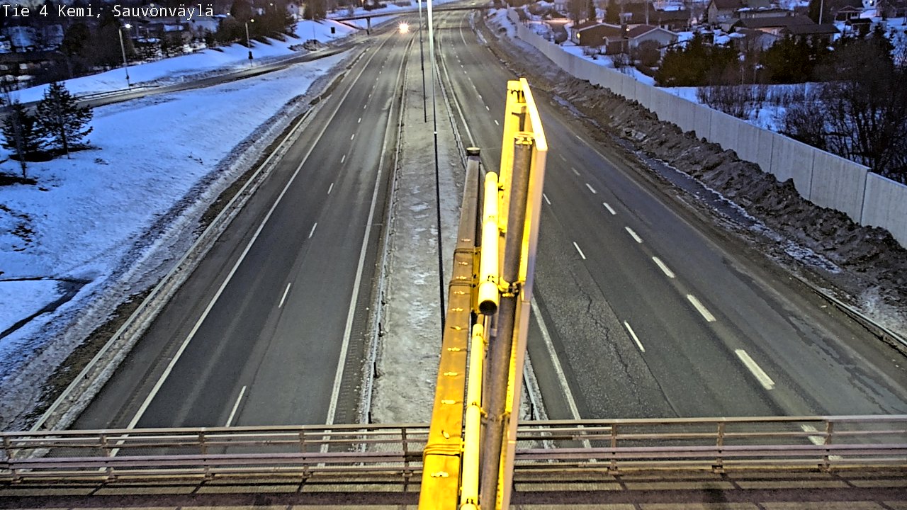 Kelikamerat Kuva Tie 4 Kemi, Sauvonväylä, Kemi, Lappi