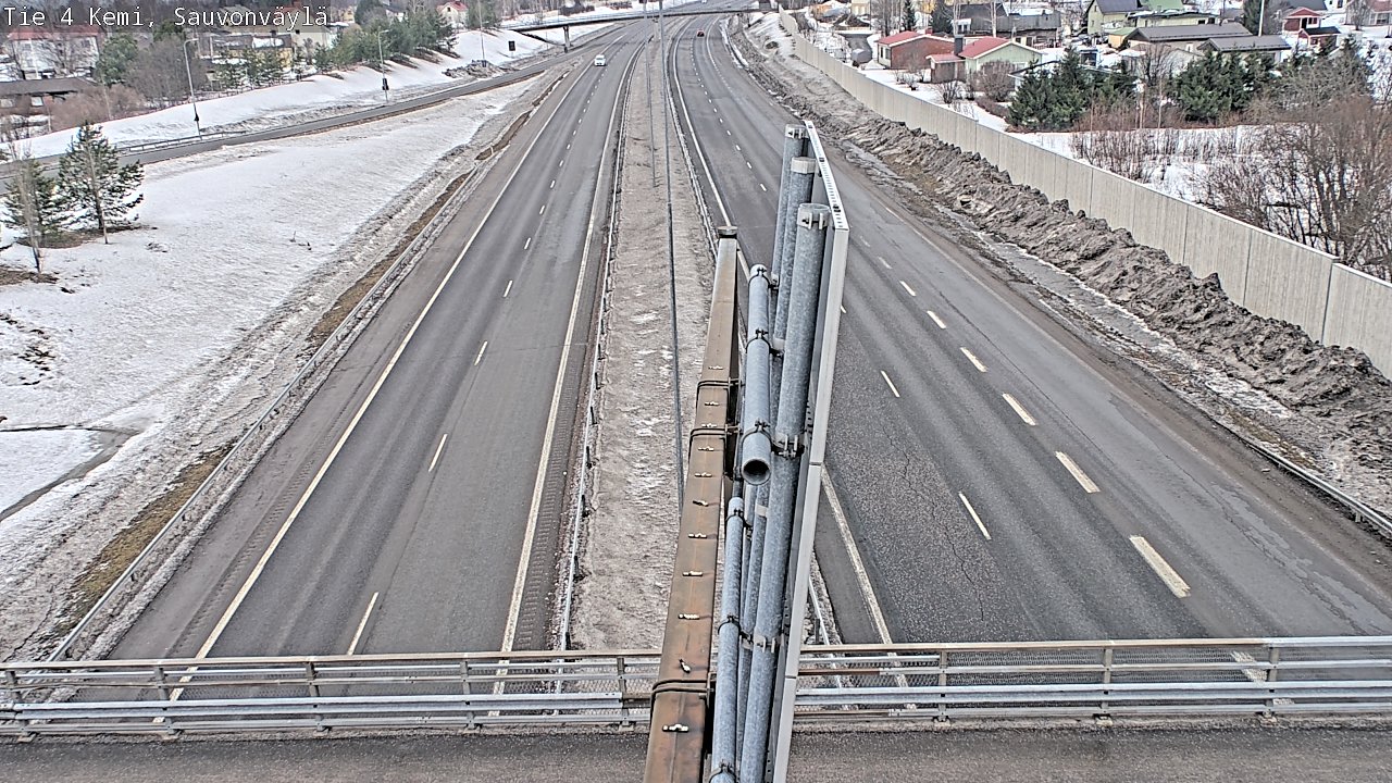 Kelikamerat Kuva Tie 4 Kemi, Sauvonväylä, Kemi, Lappi