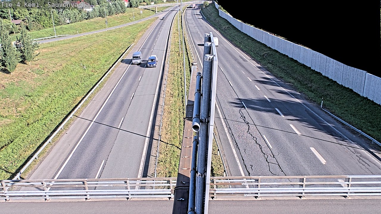 Kelikamerat Kuva Tie 4 Kemi, Sauvonväylä, Kemi, Lappi