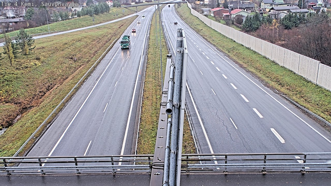 Weather Camera Image väg 4 Kemi, Sauvonväylä, Kemi, Lappi