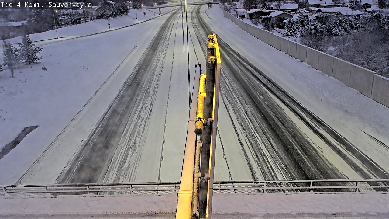 Kelikamerat Kuva Tie 4 Kemi, Sauvonväylä, Kemi, Lappi