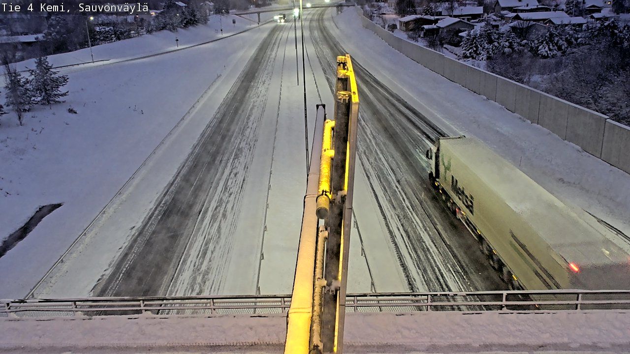 Kelikamerat Kuva Tie 4 Kemi, Sauvonväylä, Kemi, Lappi