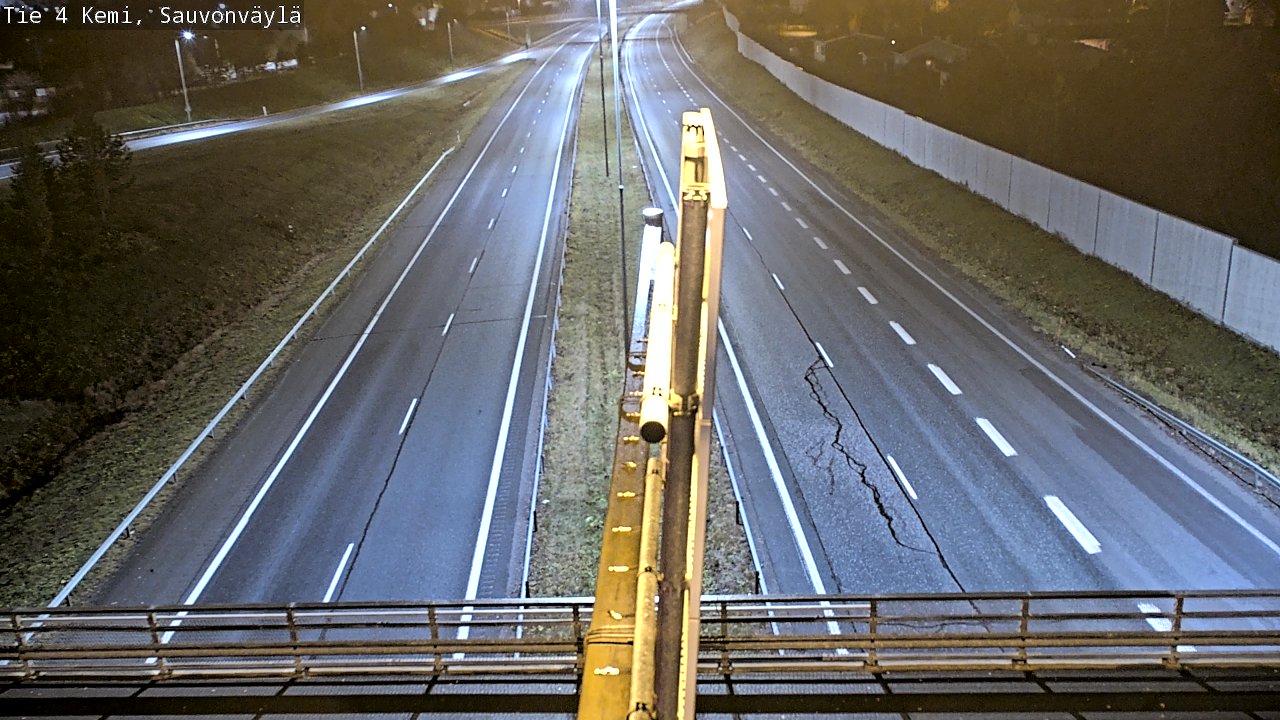 Kelikamerat Kuva Tie 4 Kemi, Sauvonväylä, Kemi, Lappi