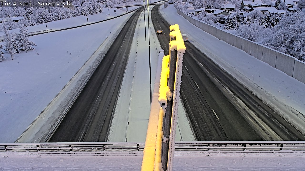 Kelikamerat Kuva Tie 4 Kemi, Sauvonväylä, Kemi, Lappi