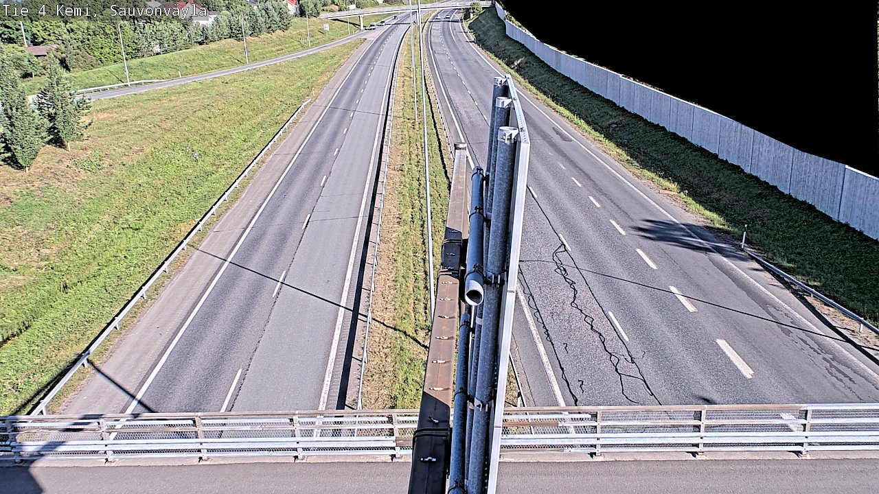 Weather Camera Image Road 4 Kemi, Sauvonväylä, Kemi, Lappi