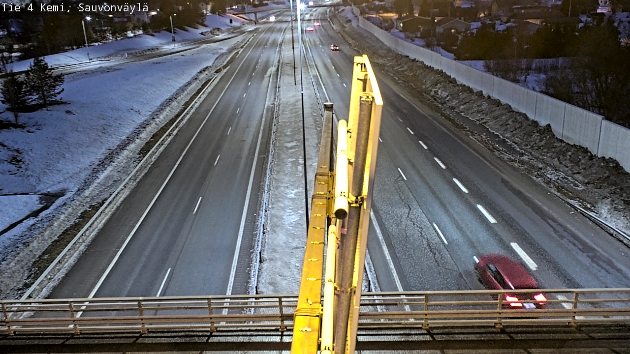 Kelikamerat Kuva Tie 4 Kemi, Sauvonväylä, Kemi, Lappi