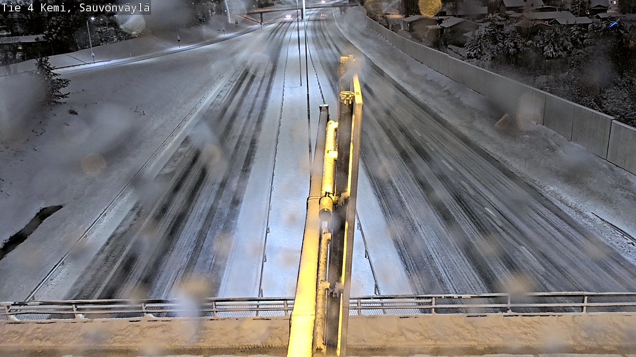 Kelikamerat Kuva Tie 4 Kemi, Sauvonväylä, Kemi, Lappi