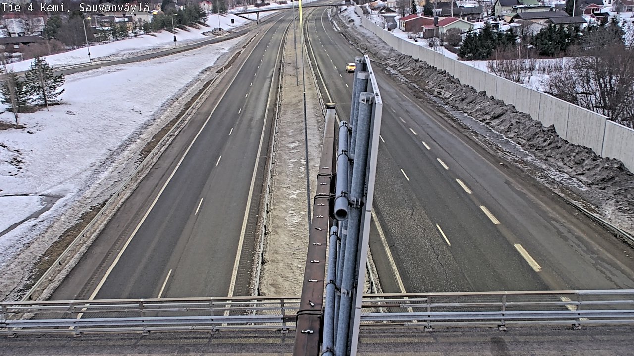 Kelikamerat Kuva Tie 4 Kemi, Sauvonväylä, Kemi, Lappi