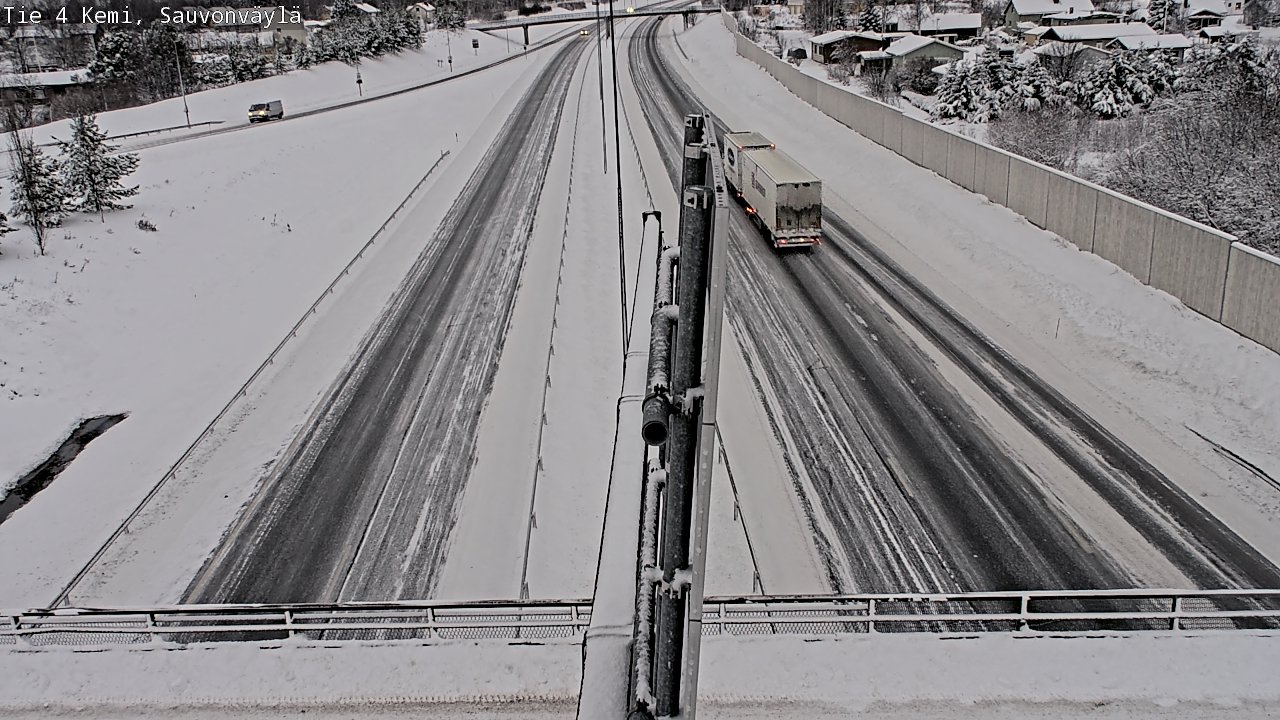Kelikamerat Kuva Tie 4 Kemi, Sauvonväylä, Kemi, Lappi