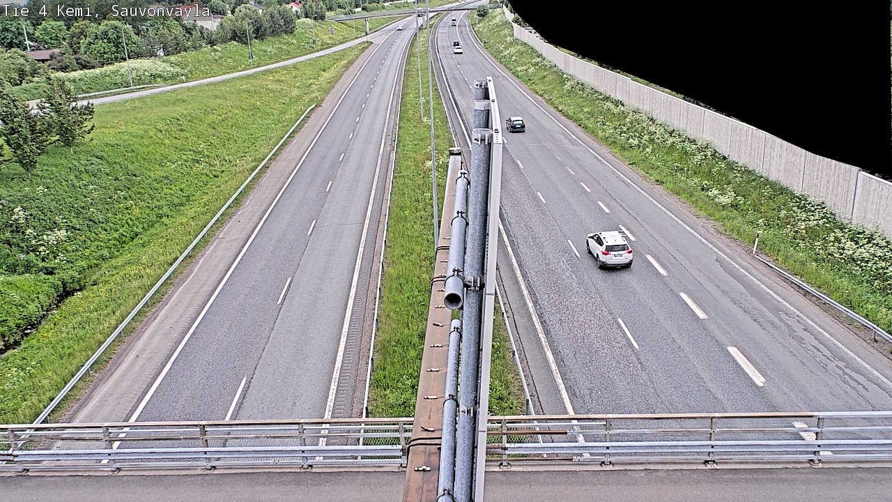Kelikamerat Kuva Tie 4 Kemi, Sauvonväylä, Kemi, Lappi