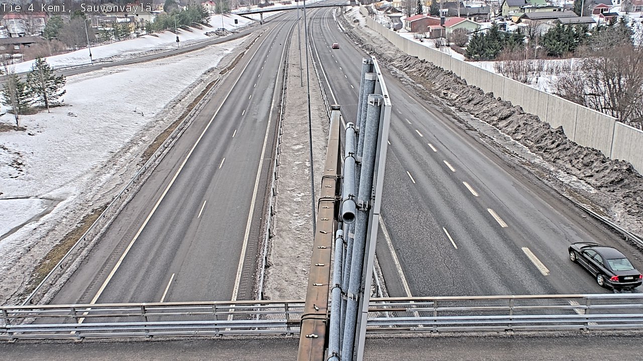 Weather Camera Image Road 4 Kemi, Sauvonväylä, Kemi, Lappi
