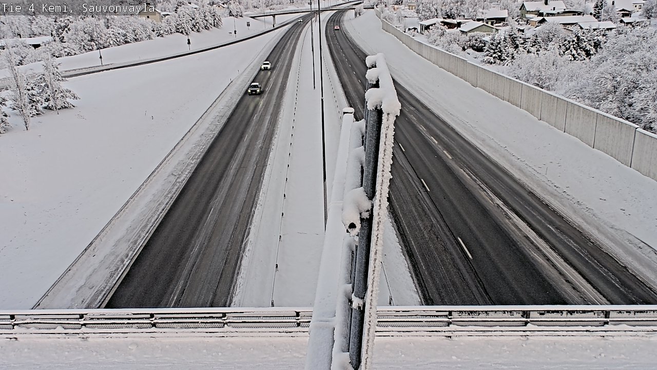 Kelikamerat Kuva Tie 4 Kemi, Sauvonväylä, Kemi, Lappi