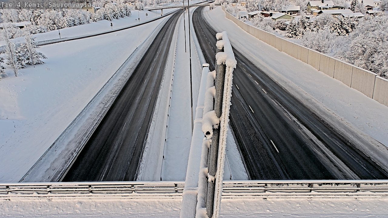 Weather Camera Image Road 4 Kemi, Sauvonväylä, Kemi, Lappi