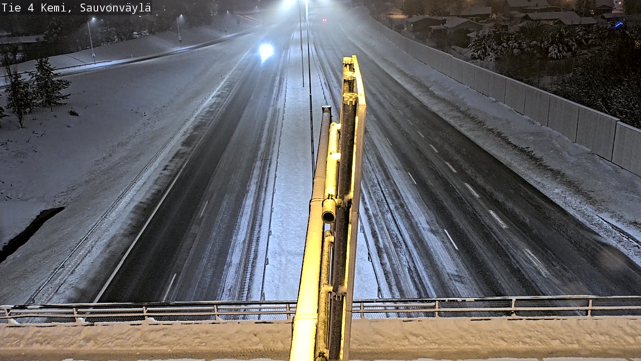 Kelikamerat Kuva Tie 4 Kemi, Sauvonväylä, Kemi, Lappi