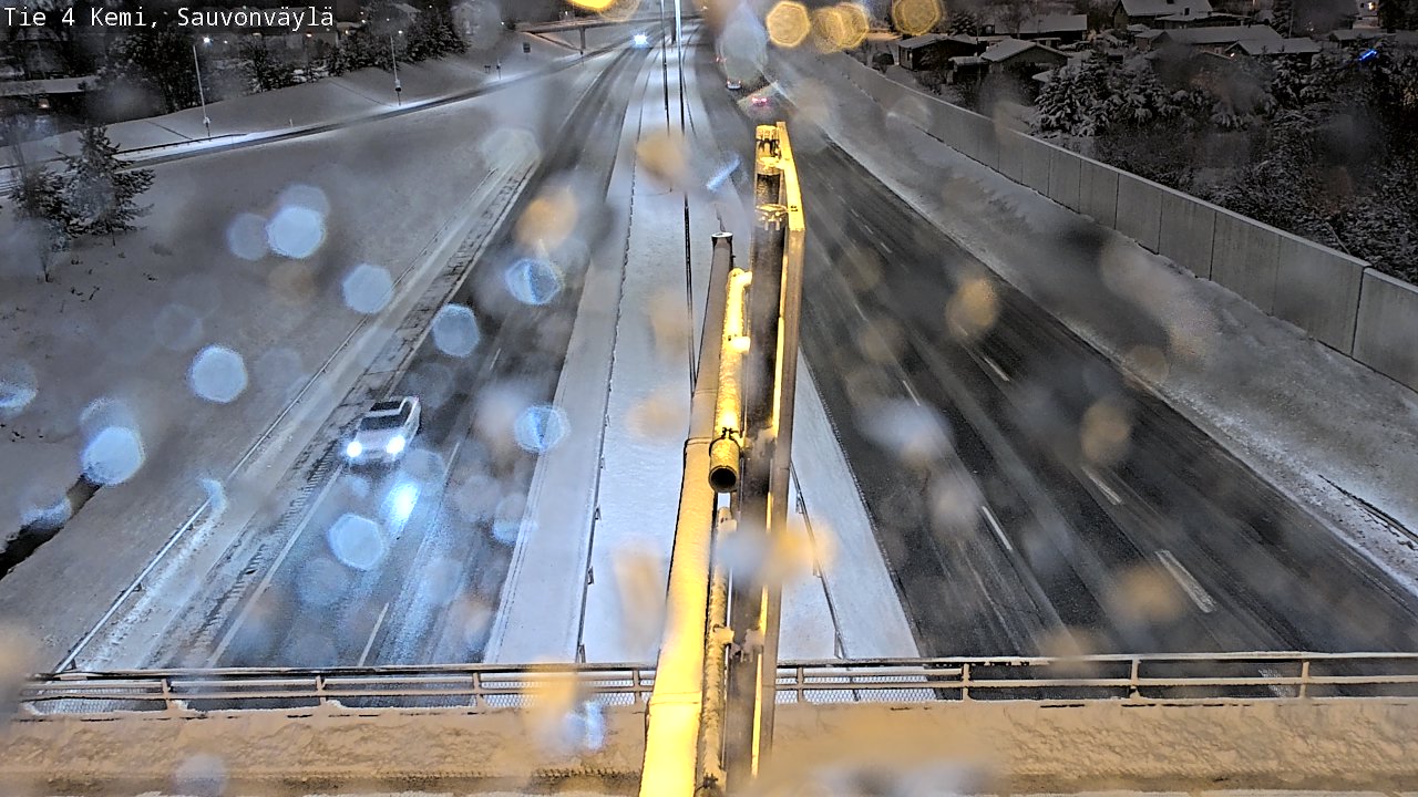 Kelikamerat Kuva Tie 4 Kemi, Sauvonväylä, Kemi, Lappi