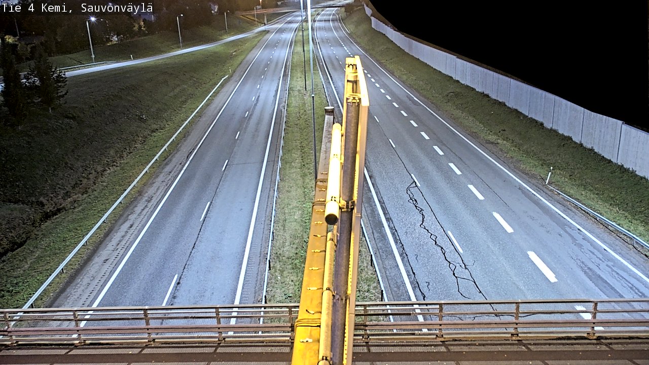 Kelikamerat Kuva Tie 4 Kemi, Sauvonväylä, Kemi, Lappi