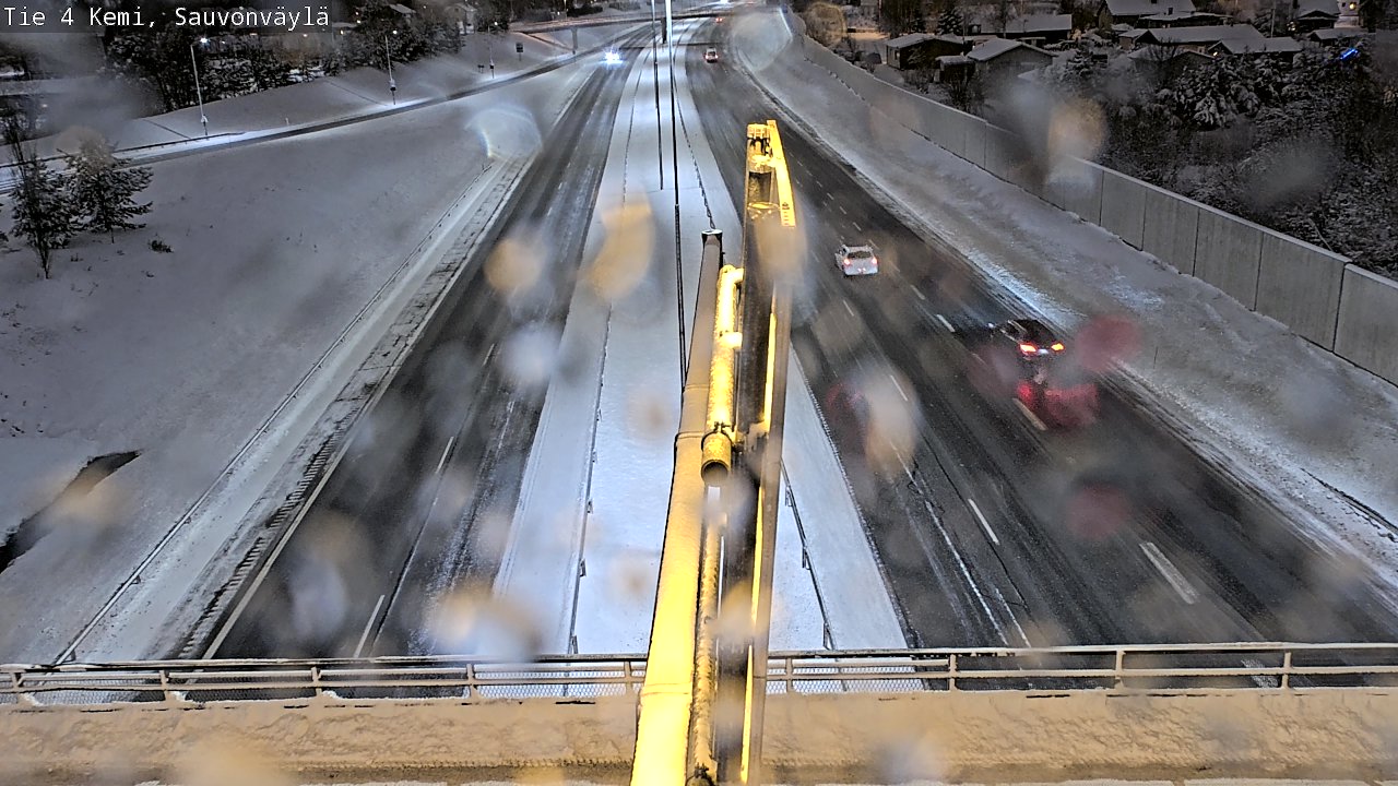 Kelikamerat Kuva Tie 4 Kemi, Sauvonväylä, Kemi, Lappi