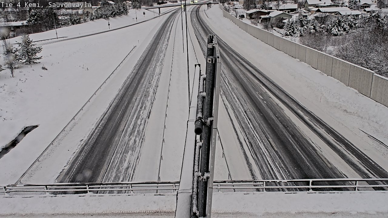 Kelikamerat Kuva Tie 4 Kemi, Sauvonväylä, Kemi, Lappi