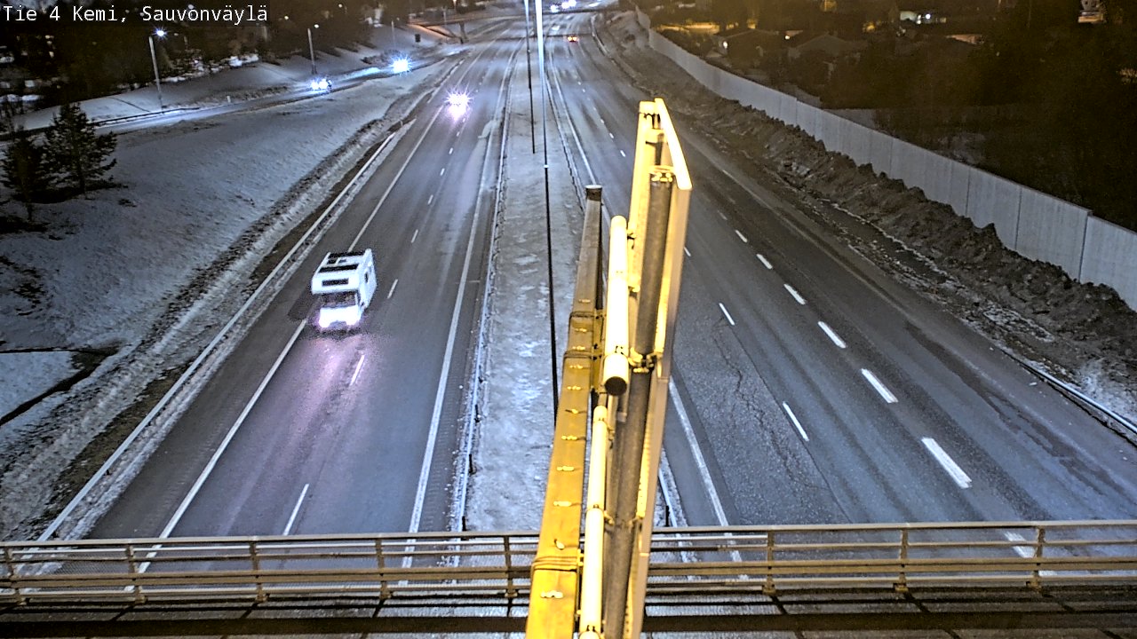Kelikamerat Kuva Tie 4 Kemi, Sauvonväylä, Kemi, Lappi