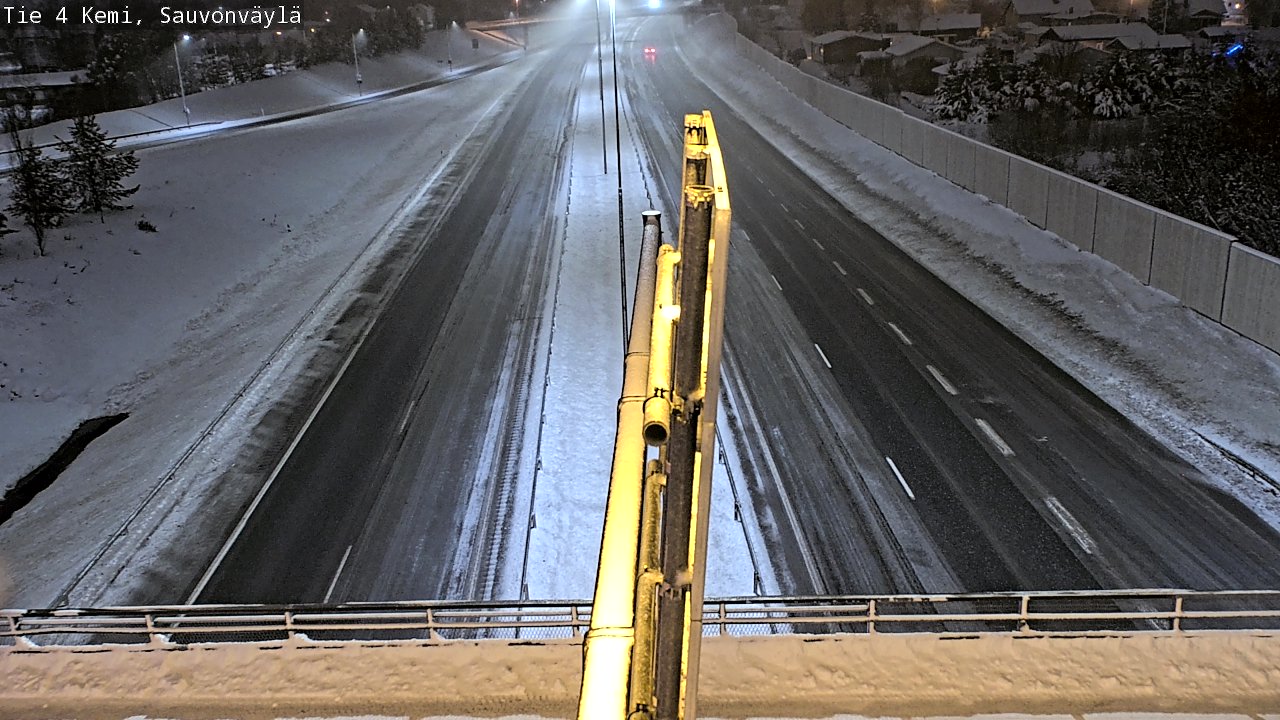 Kelikamerat Kuva Tie 4 Kemi, Sauvonväylä, Kemi, Lappi