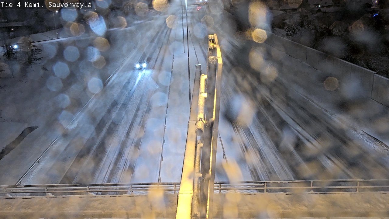 Kelikamerat Kuva Tie 4 Kemi, Sauvonväylä, Kemi, Lappi