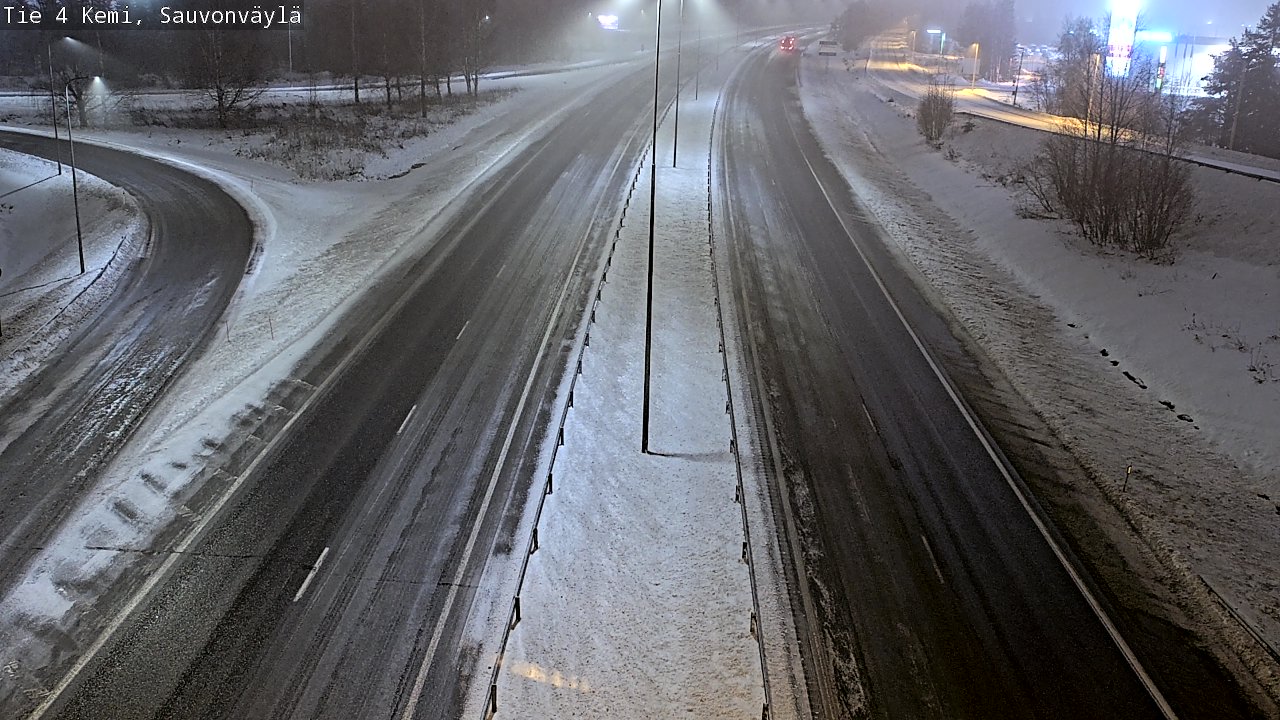 Weather Camera Image Road 4 Kemi, Sauvonväylä, Kemi, Lappi