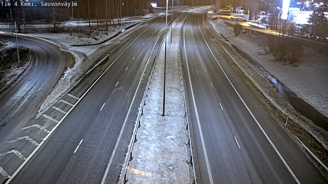 Kelikamerat Kuva Tie 4 Kemi, Sauvonväylä, Kemi, Lappi