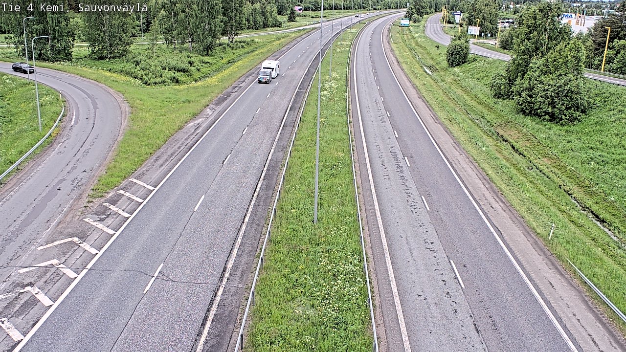 Weather Camera Image Road 4 Kemi, Sauvonväylä, Kemi, Lappi
