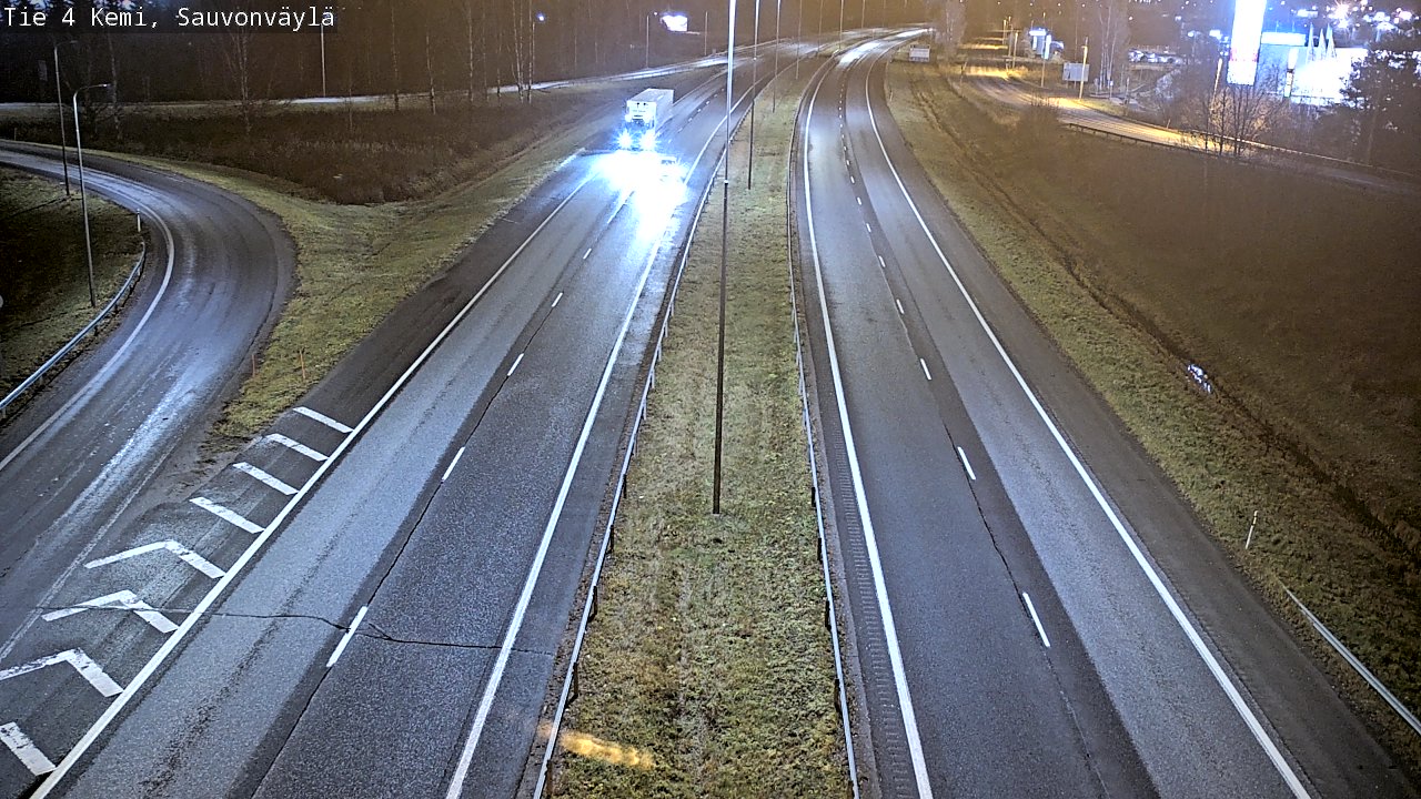 Kelikamerat Kuva Tie 4 Kemi, Sauvonväylä, Kemi, Lappi