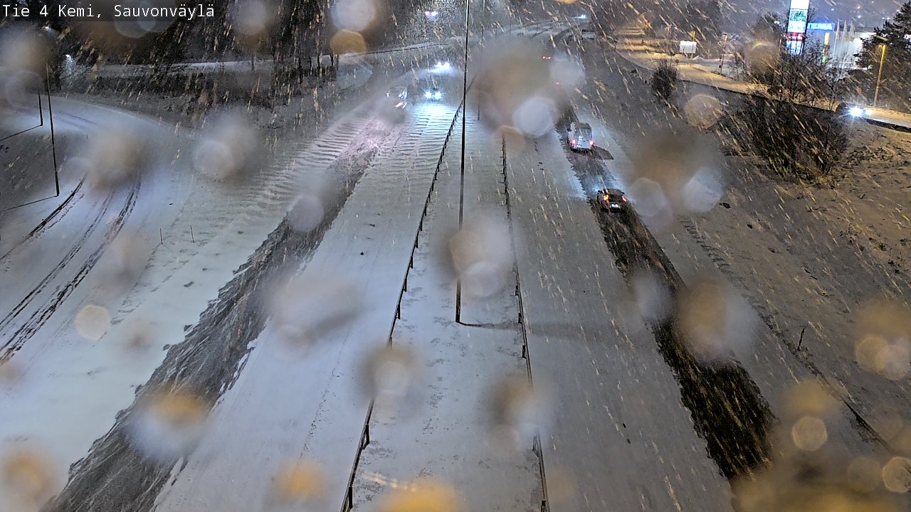 Kelikamerat Kuva Tie 4 Kemi, Sauvonväylä, Kemi, Lappi