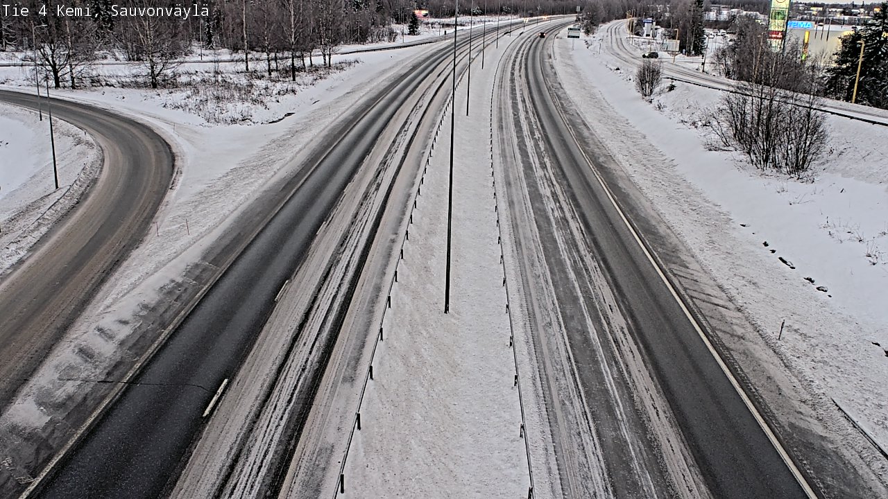 Weather Camera Image Road 4 Kemi, Sauvonväylä, Kemi, Lappi