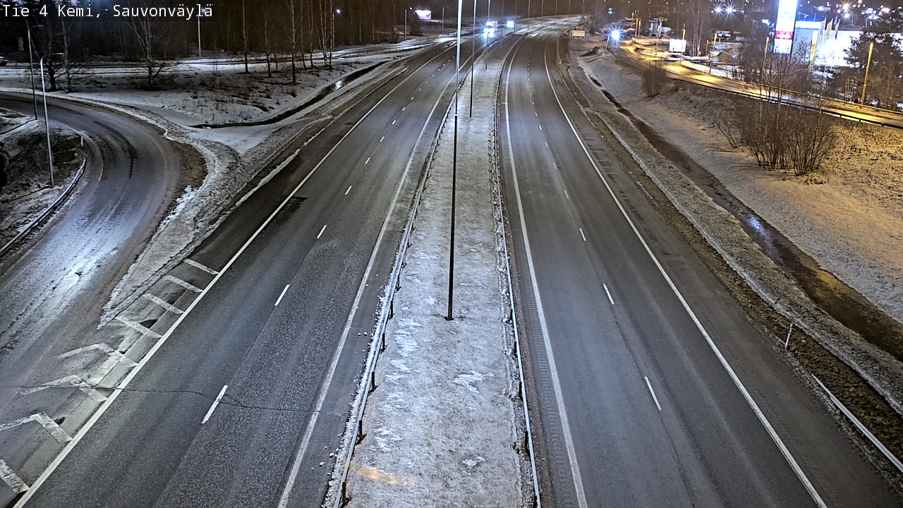 Kelikamerat Kuva Tie 4 Kemi, Sauvonväylä, Kemi, Lappi