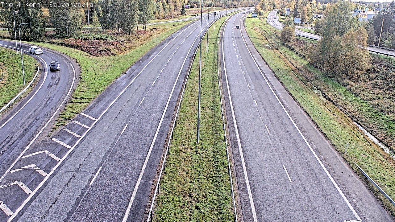 Kelikamerat Kuva Tie 4 Kemi, Sauvonväylä, Kemi, Lappi