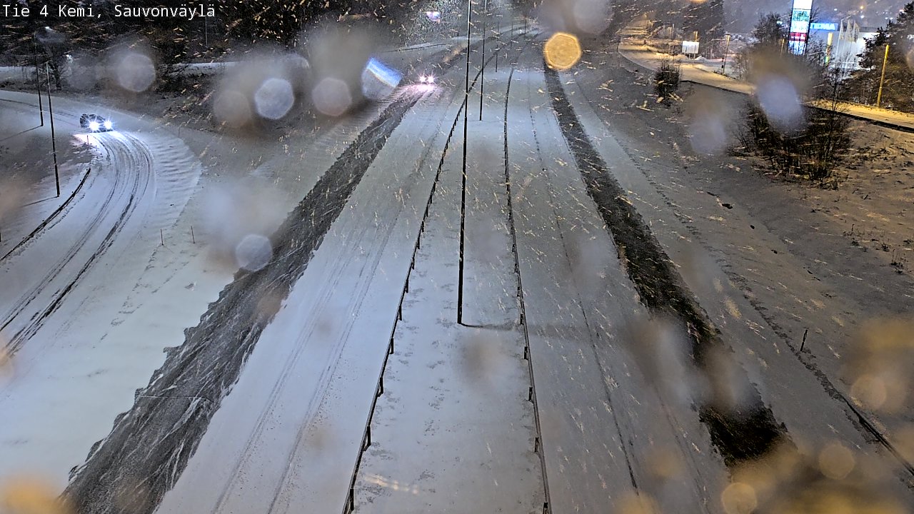 Kelikamerat Kuva Tie 4 Kemi, Sauvonväylä, Kemi, Lappi